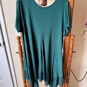 Amzplus Green Dress